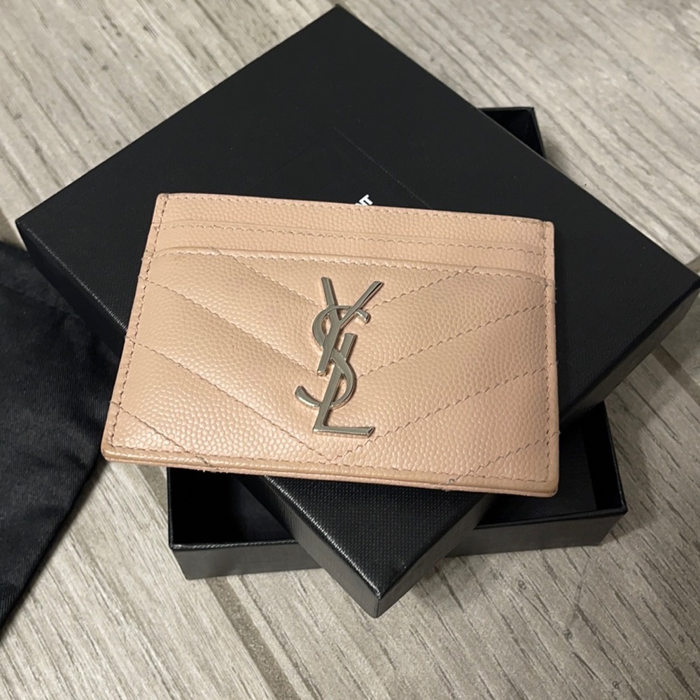 YSL card holder